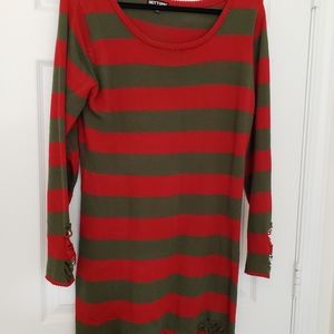 Freddy Krueger Sweater Dress